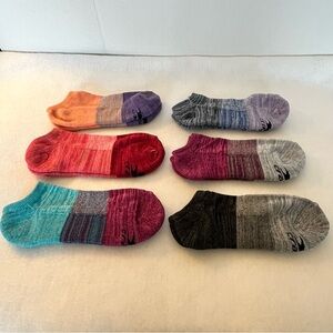 6 pair Crane Women's Low Cut Socks